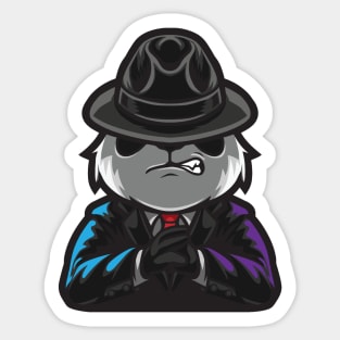 Angry panda 2.0 Sticker